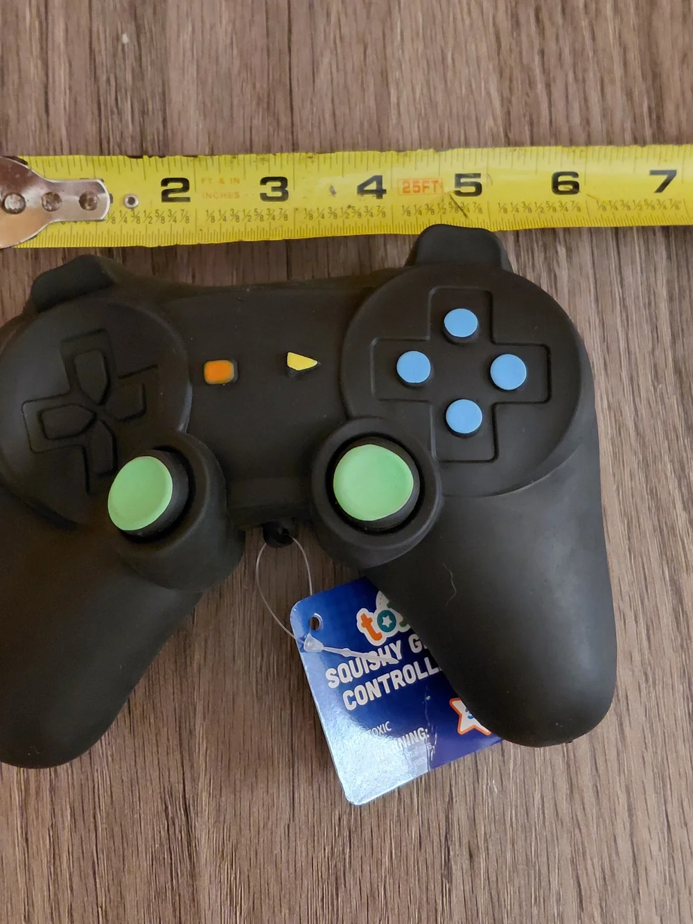 Large Squishy Lot 14 Oz Butter, Game Controller, Dumpling & Needoh Fuzz Ball